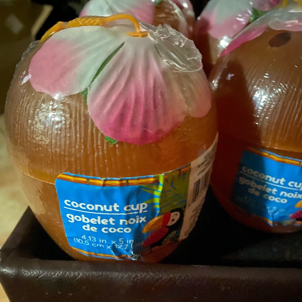 Party coconut cups